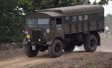 Yorkshire Wartime Show. doncaster, Yorkshire, UK. August 2025. Vintage military reenactment show for the 20th centurt specialising in WW2. American, British and German participants. Tanks, trucks, jeeps and many other vehicles.