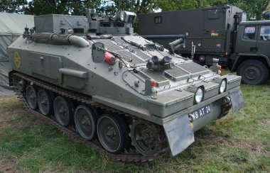 Yorkshire Wartime Show. doncaster, Yorkshire, UK. August 2025. Vintage military reenactment show for the 20th centurt specialising in WW2. American, British and German participants. Tanks, trucks, jeeps and many other vehicles.