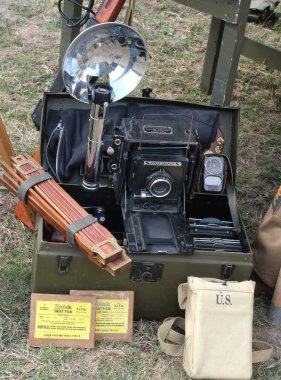 Yorkshire Wartime Show. doncaster, Yorkshire, UK. August 2025. Vintage military reenactment show for the 20th centurt specialising in WW2. American, British and German participants. Tanks, trucks, jeeps and many other vehicles.