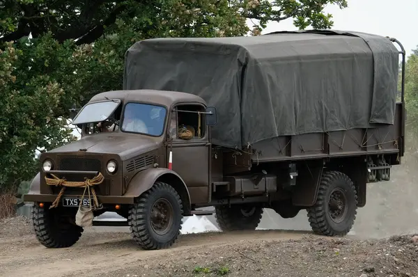 Yorkshire Wartime Show. doncaster, Yorkshire, UK. August 2025. Vintage military reenactment show for the 20th centurt specialising in WW2. American, British and German participants. Tanks, trucks, jeeps and many other vehicles.