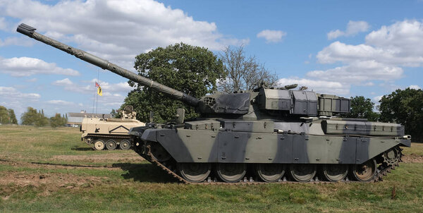 Yorkshire Wartime Show. doncaster, Yorkshire, UK. August 2025. Vintage military reenactment show for the 20th centurt specialising in WW2. American, British and German participants. Tanks, trucks, jeeps and many other vehicles.