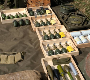 Yorkshire Wartime Show. doncaster, Yorkshire, UK. August 2025. Vintage military reenactment show for the 20th centurt specialising in WW2. American, British and German participants. Tanks, trucks, jeeps and many other vehicles.