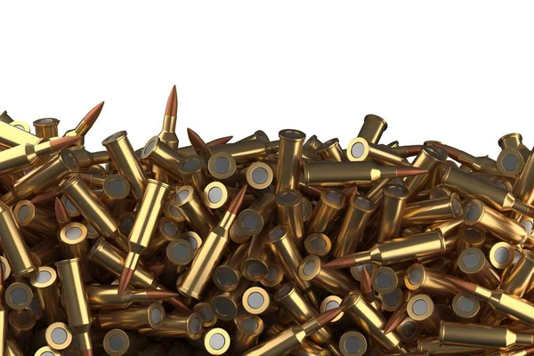 Pistolkulor Eller Ammunition Konvertering — Stockfoto