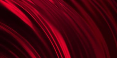 Kırmızı bez. Soyut güzel saten arka plan. 3d oluşturma