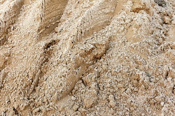 Sand Natur Struktur Bakgrund Dekorativ Närbild Med Kopieringsutrymme — Stockfoto