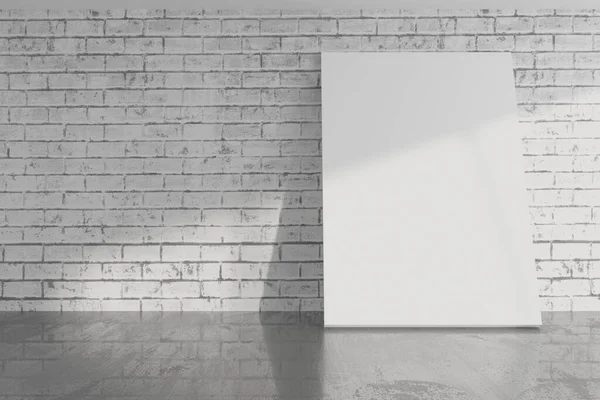 Galerij Kamer Met Blanco Foto Abstract Leeg Interieur Destructie — Stockfoto