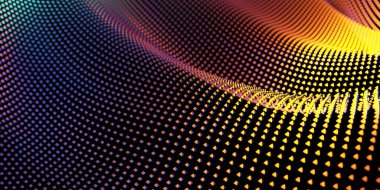 Fütürist Eğri Soyut arkaplan. Eğri Dinamik Sıvı Duvar Kağıdı. 3d oluşturma