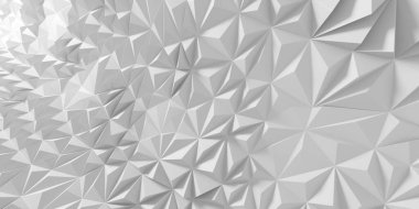 Lowpoly üçgeni poligon geometrik arka planı. 3d oluşturma