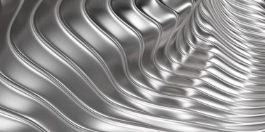 Abstract waves 3D rendering background. Modern design. Digital wallpaper. Elegant poster