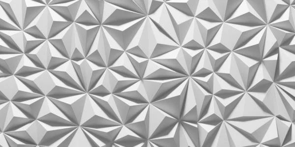 ローポリー三角形ポリゴン幾何学的背景 3Dレンダリング — ストック写真