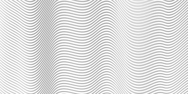 Dalgaların yüzeyi beyaz soyut arkaplan. 3d oluşturma