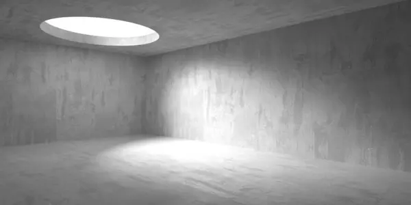 Abstract architecture interior background. Modern concrete room. 3d rendering