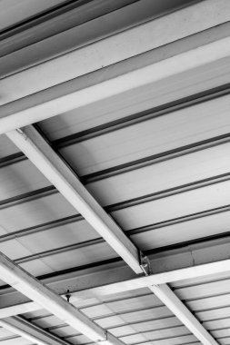 Endüstriyel çelik gri metal arka plan. Soyut demir yapısı