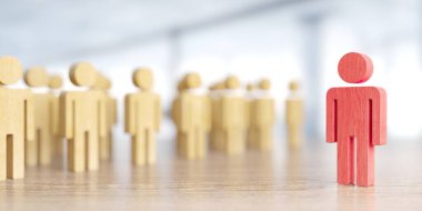 Kalabalıktan ve farklı yaratıcı fikir kavramlarından uzak dur. İstisnai olmak, benzersizlik ve farklı olmak. 3d oluşturma