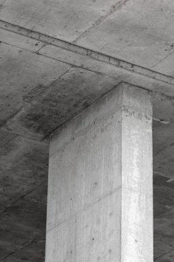 İnşaat alanı beton yapı. Modern mimari