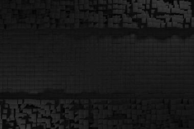 Modern tasarım için desenli soyut koyu geometrik arkaplan. 3d hazırlayıcı..