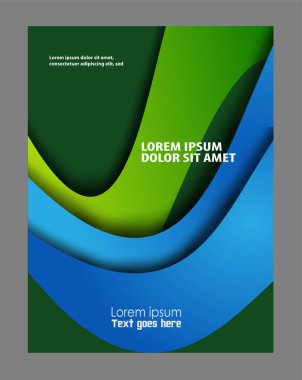 Metin arkaplan tasarımı için arkaplan boşluklarıyla soyut vektör arkaplan örtüşmesi