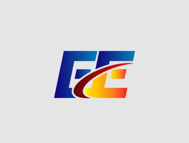 EE logo vektör tasarımı