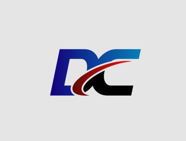 DC bağlı şirket mektup logosu