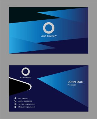 Vektör kartvizit şablonları