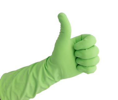 el eldiven gösterisinde Tamam