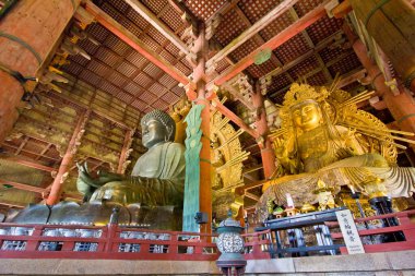 Japonya 'nın Nara şehrindeki Budist tapınağı.