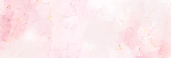 Blush Rosa Aquarela Fluido Pintura Vetor Cartão Design Rosa Empoeirada —  Vetores de Stock
