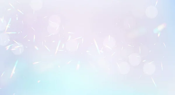 Cadre Conception Vectoriel Radiant Holographique Carte Élégante Paillettes Bleues Violettes — Image vectorielle