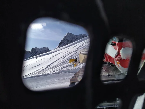 pistenraupe on the zugspitze