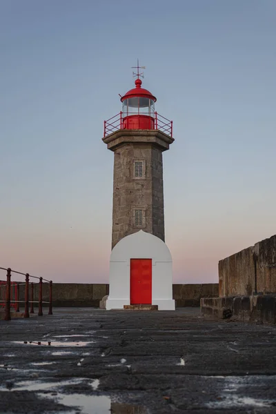Dawn\'s Light: The Felgueiras Lighthouse at Sunrise