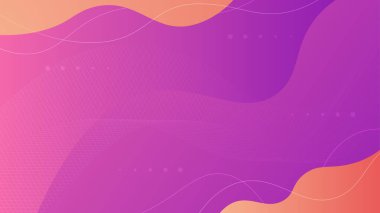 Mor renk tonlu renkli soyut geometrik arkaplan