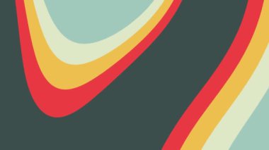 Soyut renksiz psikedelik sıvı akış animasyon arkaplanı