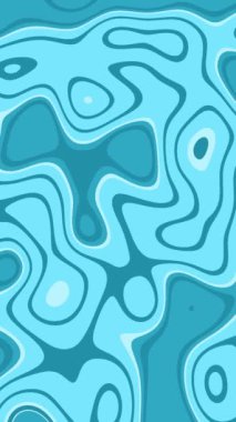 Soyut renksiz psikedelik sıvı akış animasyon arkaplanı