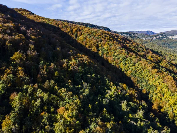 西班牙La Garrotxa Vall Bas的秋季风景 — 图库照片