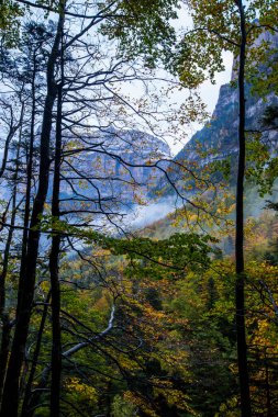 Sonbahar Ordesa ve Monte Perdido Ulusal Parkı, İspanya