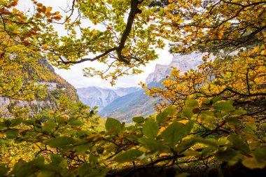 Sonbahar Ordesa ve Monte Perdido Ulusal Parkı, İspanya
