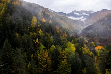 Sonbahar Ordesa ve Monte Perdido Ulusal Parkı, İspanya