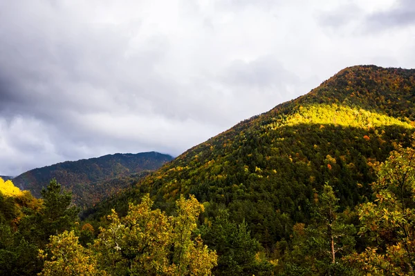 Осень Национальном Парке Ордеса Монте Пердидо Испания — стоковое фото