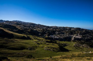 Summer landscape in the mountains of Navarra, Pyrenees, northern Spain