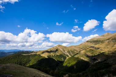 Summer landscape in the mountains of Navarra, Pyrenees, northern Spain