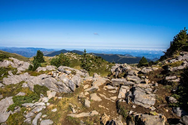 stock image Summer landscape in the mountains of Navarra, Pyrenees, northern Spain