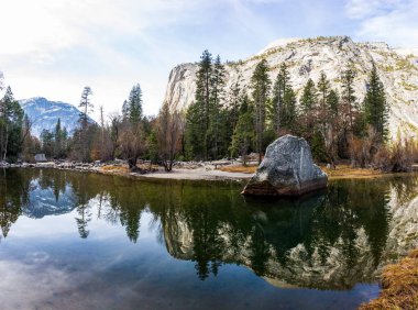 Yosemite Ulusal Parkı 'nda Kış, Amerika Birleşik Devletleri