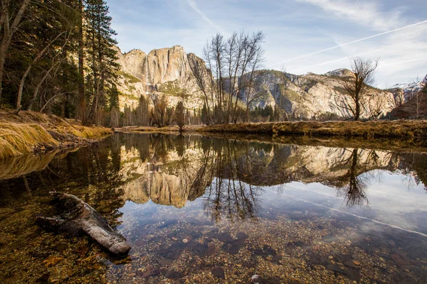 Hiver Dans Parc National Yosemite États Unis Amérique — Photo