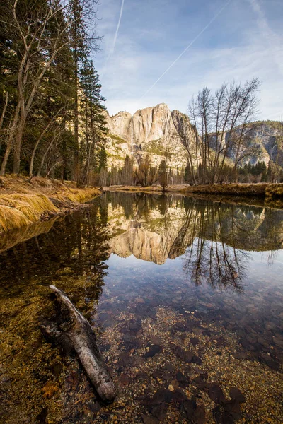 Hiver Dans Parc National Yosemite États Unis Amérique — Photo