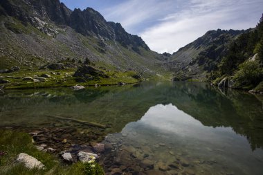 Summer landscape in Aiguestortes and Sant Maurici National Park, Pyrenees, Spain