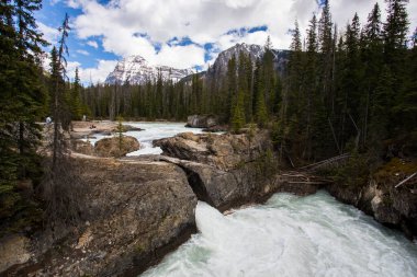 Summer in Natural Bridge, Yoho National Park in Canada