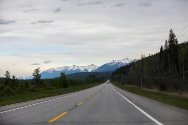 Summer landscape in Glacier National Park, British Columbia in Canada