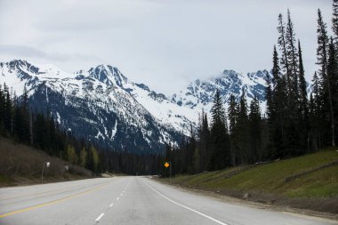 Summer landscape in Glacier National Park, British Columbia in Canada