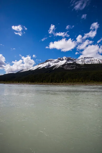 Літній Пейзаж Національному Парку Джаспер Канада — стокове фото