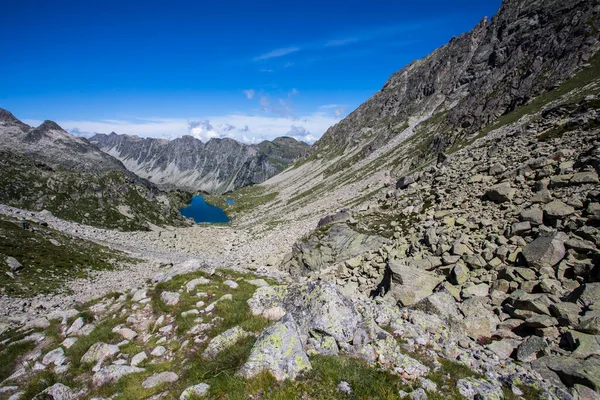 stock image Summer landscape in Aiguestortes and Sant Maurici National Park, Pyrenees, Spain